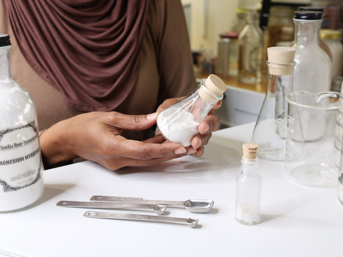 Make a Primer and Finishing powder - Halal Mineral Veil Class